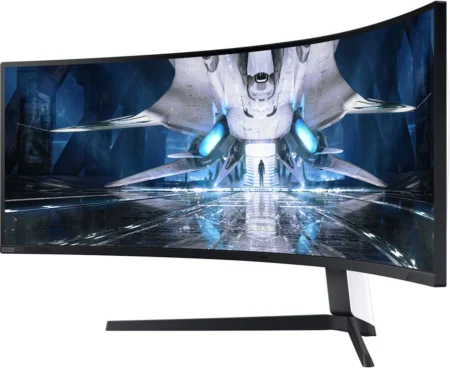 Monitor 32″ Samsung Ls57Cg952Nnxza Odyssey Neo G9/Dual 4K/Curvo/LCD/Duhd/HDMI/USB 2.0/Gris