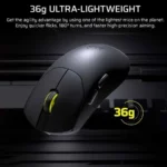 Mouse Inalambrico Corsair Saber V2 Pro Ultralight 33.000Dpi/RF Wireless/USB-C/Blanco/Ch-931G001-Ww