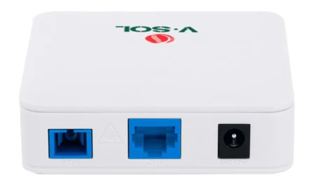 Onu Bridge Dual Gpon/Epon V-Sol V2801Q Con 1 Puerto Sc/Upc + 1 Puerto LAN 2.5Gigabit