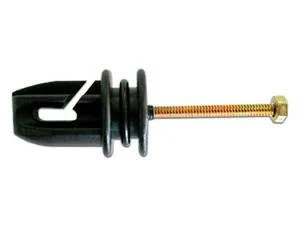 Aislador 3En1 Premium Yonusa Ais03 De Paso, Esquina O Tensor/Bolsa Con 50 Piezas/Color Negro