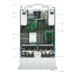 Sv Poweredge R5715 AMD Epyc 9335 32C/64T 2X32G 2X2Tb Sdd 3Yw