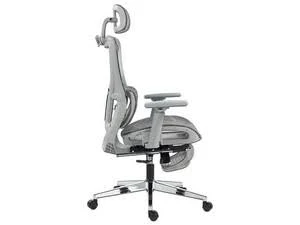 Silla Ejecutiva Acteck Flux Ultra Ec696Hr, Gris/Hasta 120Kg/Malla/Reposabrazos/AC-943284