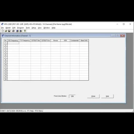 Software De Programacion Para Radios Pkt-300/kpg-208-dk