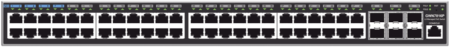 Switch Grandstream Gwn7816P De 48 Puertos/Administrable/+ 6 Puertos Sfp+ De 10 Gigabits/Hasta 740W/Compatible Con Gwn Cloud