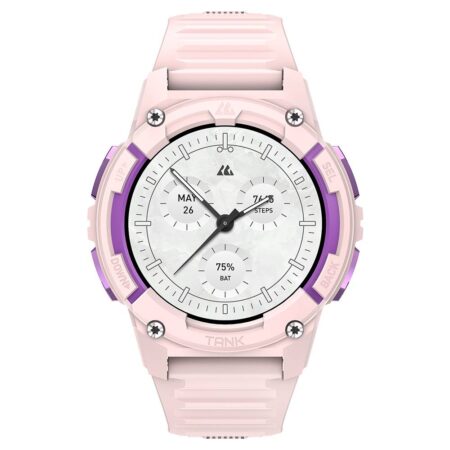 Reloj Smart Watch Kospet Tmko-027 Tank S2 De 1.32″/AMOLED/Ip69K/Compatible Con Android E Ios/Rosa