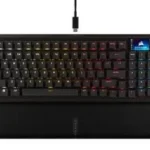 Teclado Alambrico Gamer Corsair Vanguard 96/Rgb/Mlx Plasma Switch/USB/Ingles/Negro/Ch-91E901E-Na