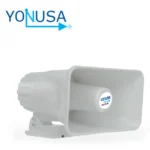 Sirena Para Alerta Sismica Yonusa Als-V1Sirena Con Audio Oficial Del Sistema De Alerta Sismico Mexicano/120Db/Blanco