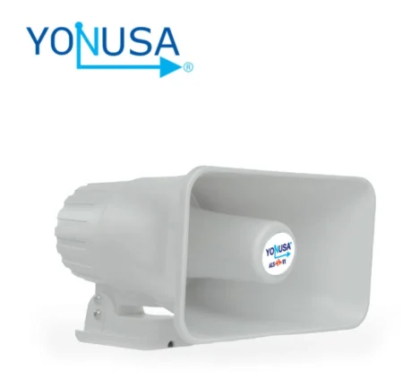 Sirena Para Alerta Sismica Yonusa Als-V1Sirena Con Audio Oficial Del Sistema De Alerta Sismico Mexicano/120Db/Blanco