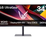 Mon LG 34 34G630A Wqhd Gaming Curv 240Hz -