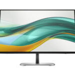Monitor 23.8" HP 524Pf LCD/IPS/HDMI/USB/DP/1920X1080/100Hz/Altura Ajustable/Negro-Plata/9D9L6Ut