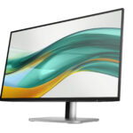 Monitor 23.8" HP 524Pf LCD/IPS/HDMI/USB/DP/1920X1080/100Hz/Altura Ajustable/Negro-Plata/9D9L6Ut