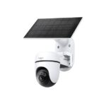 Kit Camara Wi-Fi Con Panel Solar Tp-Link Tapo C610 Kit De 3Mpx/4Mm/Seguimiento De Movimiento 360°/Vision Nocturna A Color/IP65/Hasta 512Gb