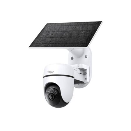 Kit Camara Wi-Fi Con Panel Solar Tp-Link Tapo C610 Kit De 3Mpx/4Mm/Seguimiento De Movimiento 360°/Vision Nocturna A Color/IP65/Hasta 512Gb