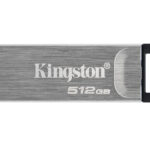 Memoria USB 3.2 512Gb Kingston Dtkn/512Gb Datatraveler Kyson/200Mb/S Lectura/60Mb/S Escritura/Color Plata
