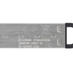 Memoria USB 3.2 512Gb Kingston Dtkn/512Gb Datatraveler Kyson/200Mb/S Lectura/60Mb/S Escritura/Color Plata