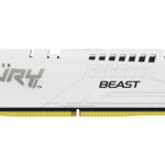 Memoria DDR5 32Gb 5600Mhz Kingston Fury Beast (2X16Gb)/Blanco/Cl36/Xmp/Expo/Kf556C36Bwek2-32