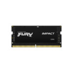 Memoria Sodimm DDR5 16Gb 6400Mhz Kingston Fury Impact Black/Non-ECC/Cl38/262-Pin/Xmp/Kf564S38Ib-16