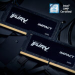 Memoria Sodimm DDR5 16Gb 6400Mhz Kingston Fury Impact Black/Non-ECC/Cl38/262-Pin/Xmp/Kf564S38Ib-16