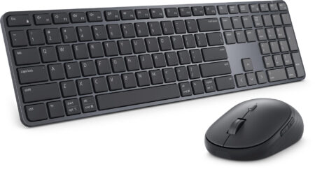 Dell Pro 7 Slim Km726 Teclado Ratón Incluido Hogar / Oficina RF Inalámbrico + Bluetooth Español Negro