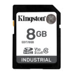 Memoria SD Flash 8Gb Kingston Industrial Sdit/8Gb Con 100Mb/S En Lectura/Uhs-I/Clase 10
