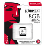 Memoria SD Flash 8Gb Kingston Industrial Sdit/8Gb Con 100Mb/S En Lectura/Uhs-I/Clase 10
